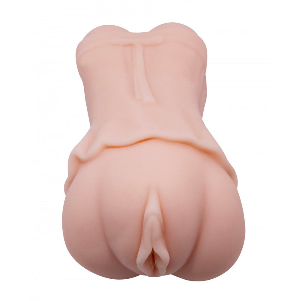 Bangers Super Wet Tight Twat Vibrating Masturbator – Realistic Waterskin TPR Handheld Toy
