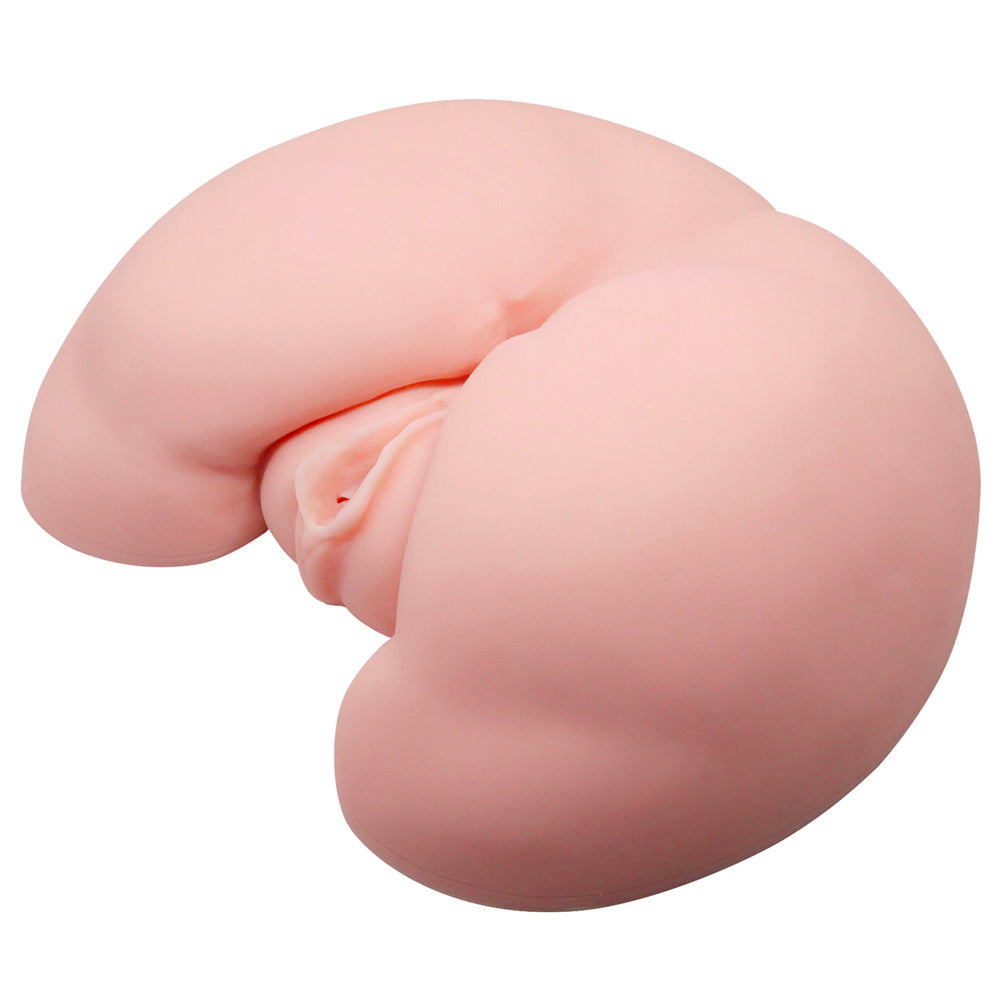 Bangers Horny Slut Flesh Vibrating Masturbator – Dual Orifice TPR with Powerful Vibes