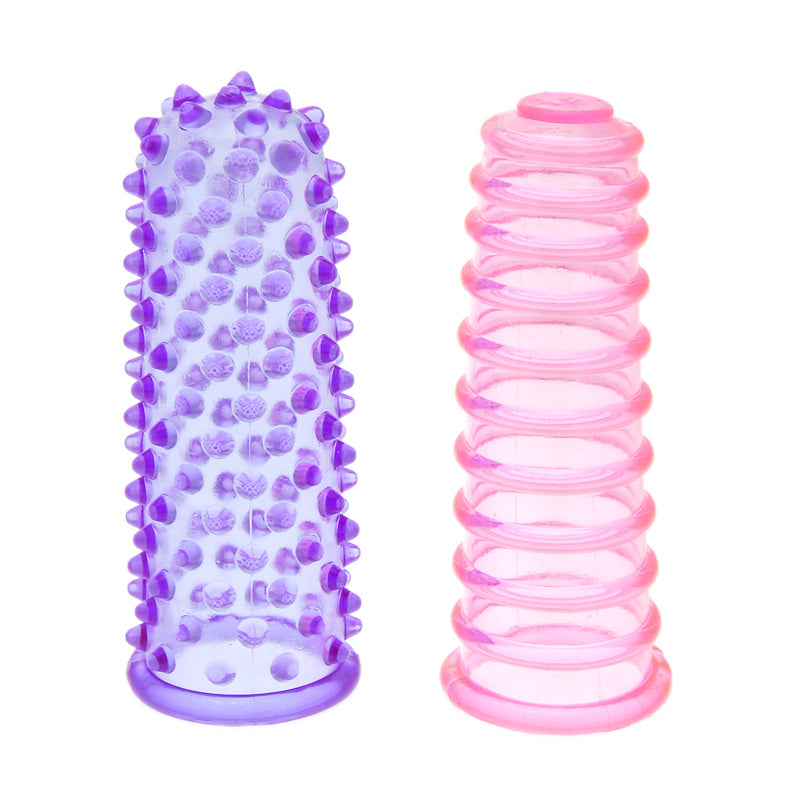 Lust Finger Sleeve – Dual Textured Clitoral Stimulators for Fingers
