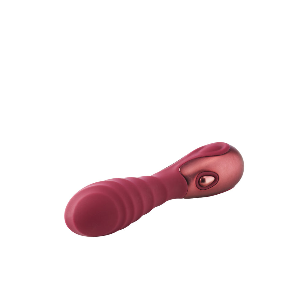 Dinky Jody F Mini Vibrator – Red Silicone USB Rechargeable
