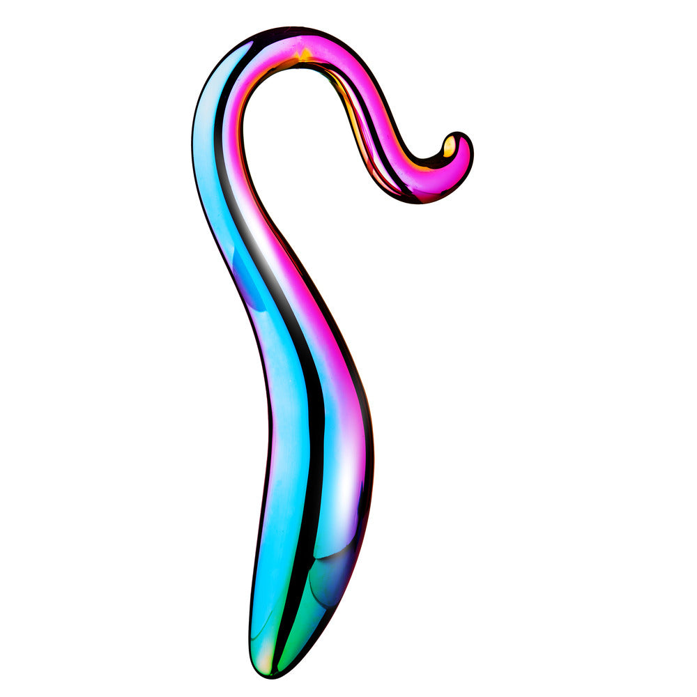 Glamour Glass Elegant Curved Dildo – Borosilicate Glass G-Spot Stimulator