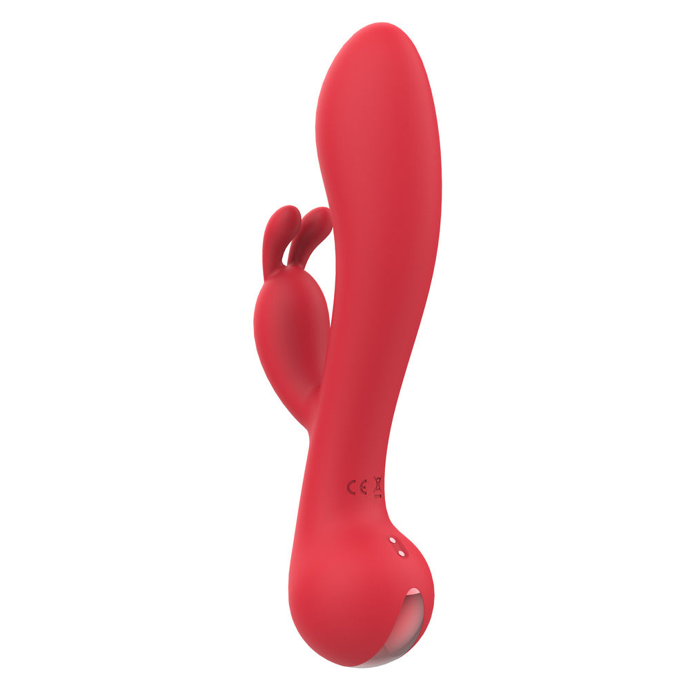 Amour Rabbit Vibrator Camille – Dual Motors, 5 Speeds & 5 Rhythms, Red