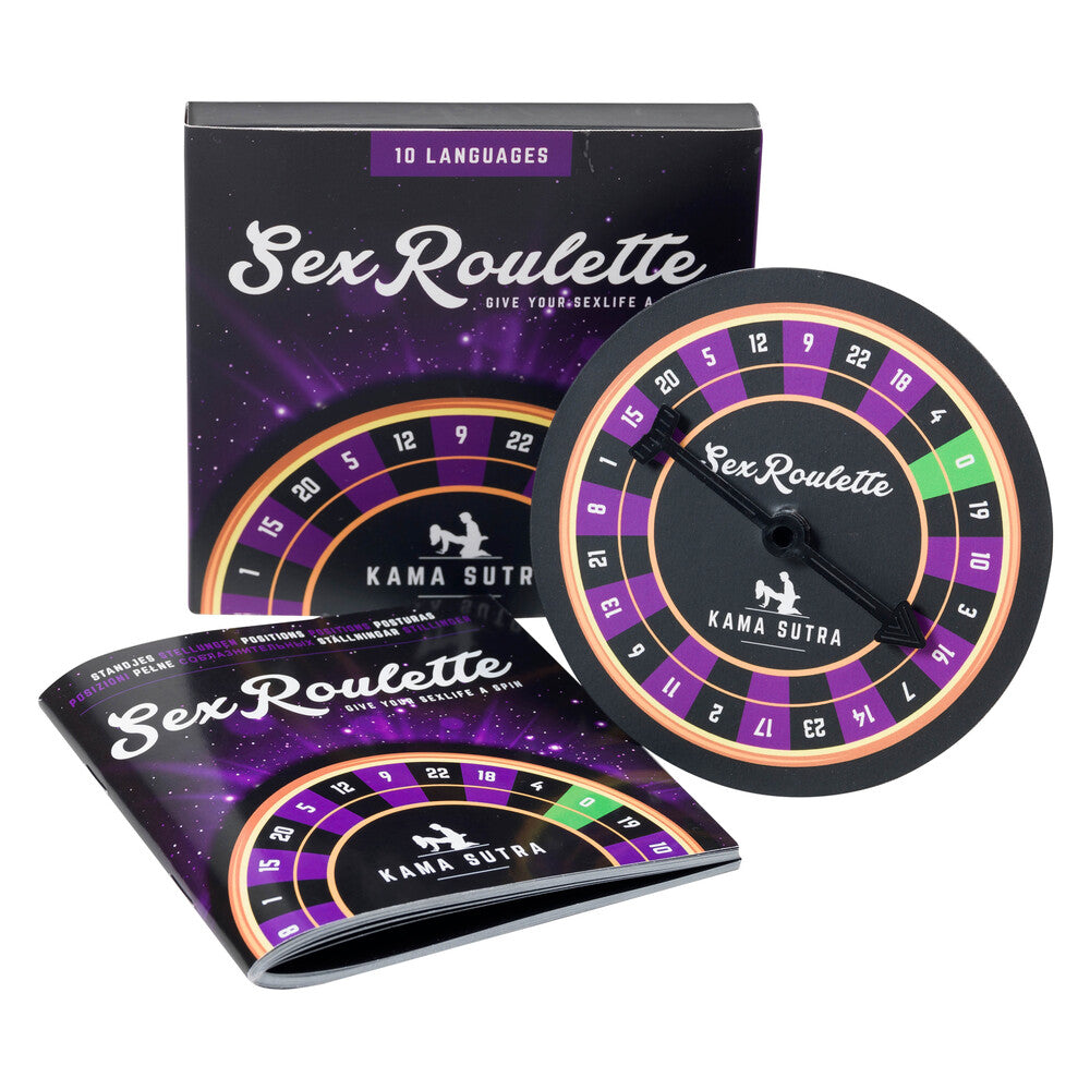 Kama Sutra Sex Roulette – Erotic Game with 24 Dares for Couples
