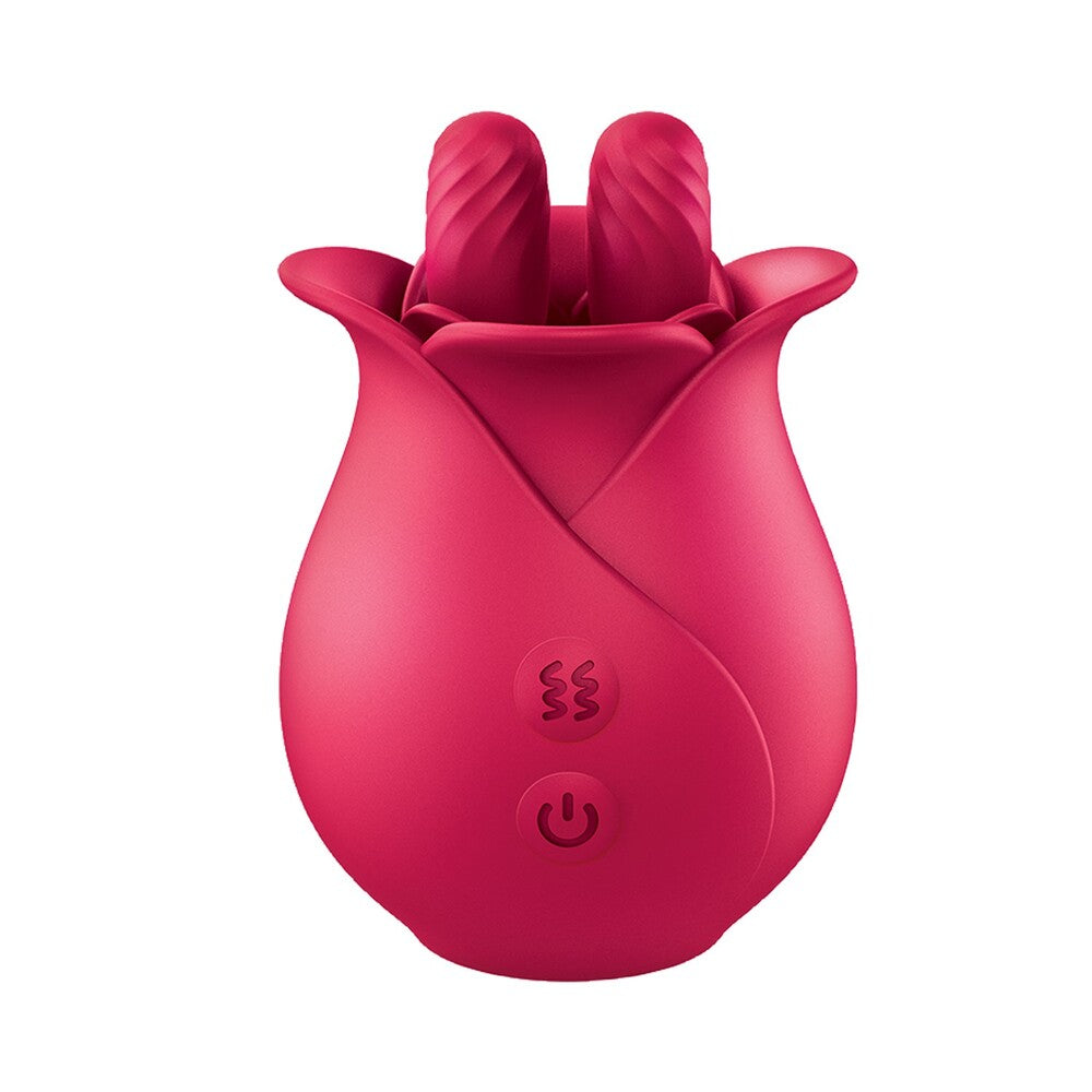 Rechargeable ClitTastic Tulip Finger Massager – 10 Functions & Back-and-Forth Motion