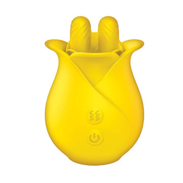 Rechargeable ClitTastic Tulip Finger Massager – 10 Functions & Back-and-Forth Motion