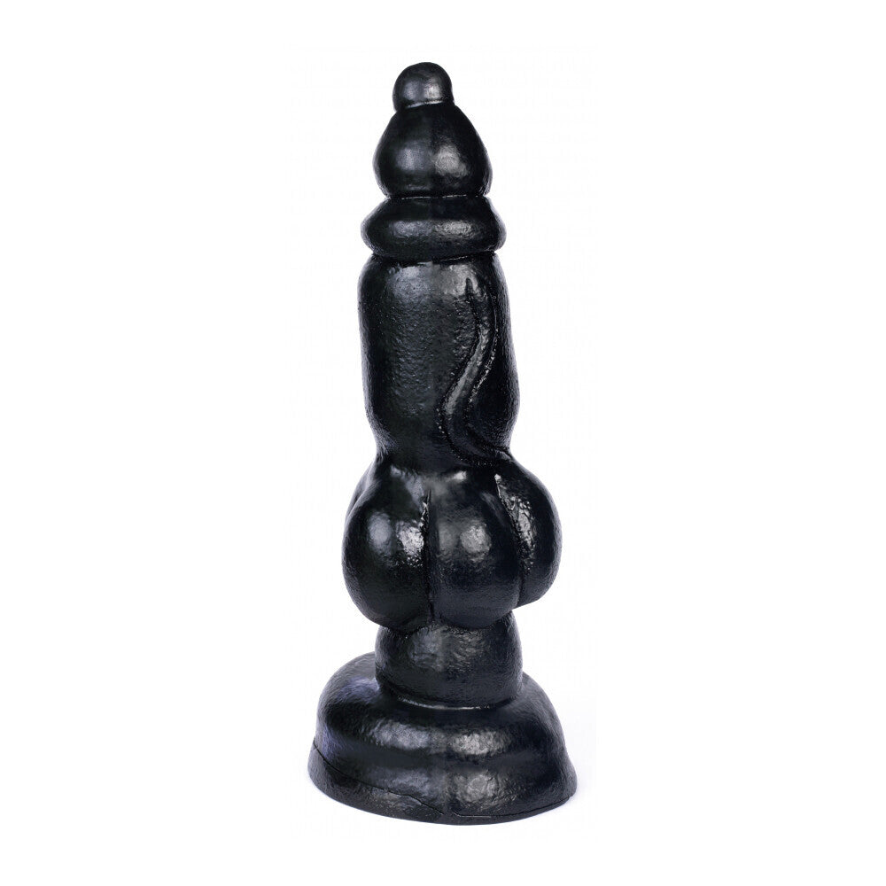 Hunglock Doggy Dildo – Large Vac-U-Lock Compatible with Textured Shaft