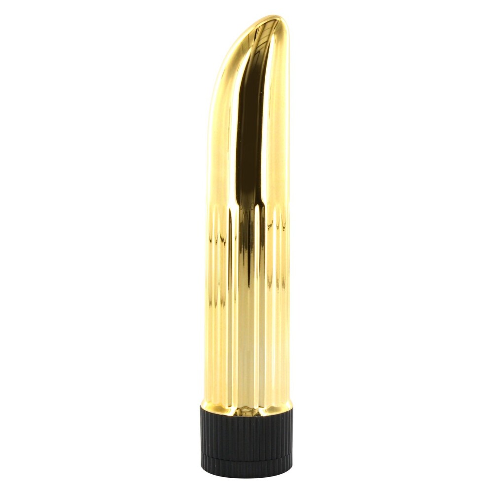 Lady Finger Gold Mini Vibrator – Multi-Speed Rocket-Style Massager