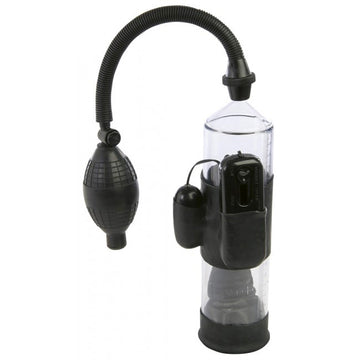 Lust Buster 7.5" Vibrating Vacuum Penis Pump – Multi-Speed & Suction Control