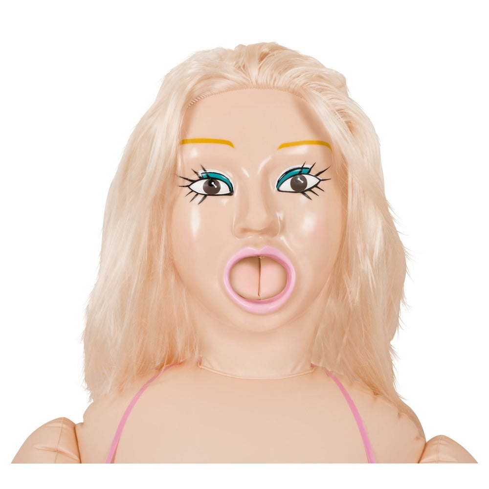 Big Boobs Bridget Love Doll – Life-Size Blonde Inflatable Doll with 3 Pleasure Holes