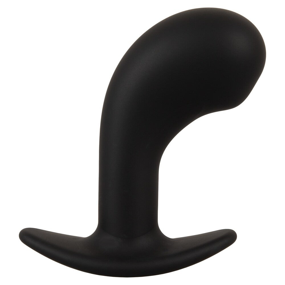 Big Head Prostate Plug with Vibration – Silicone Anal Massager with Extra-Large Massage Head