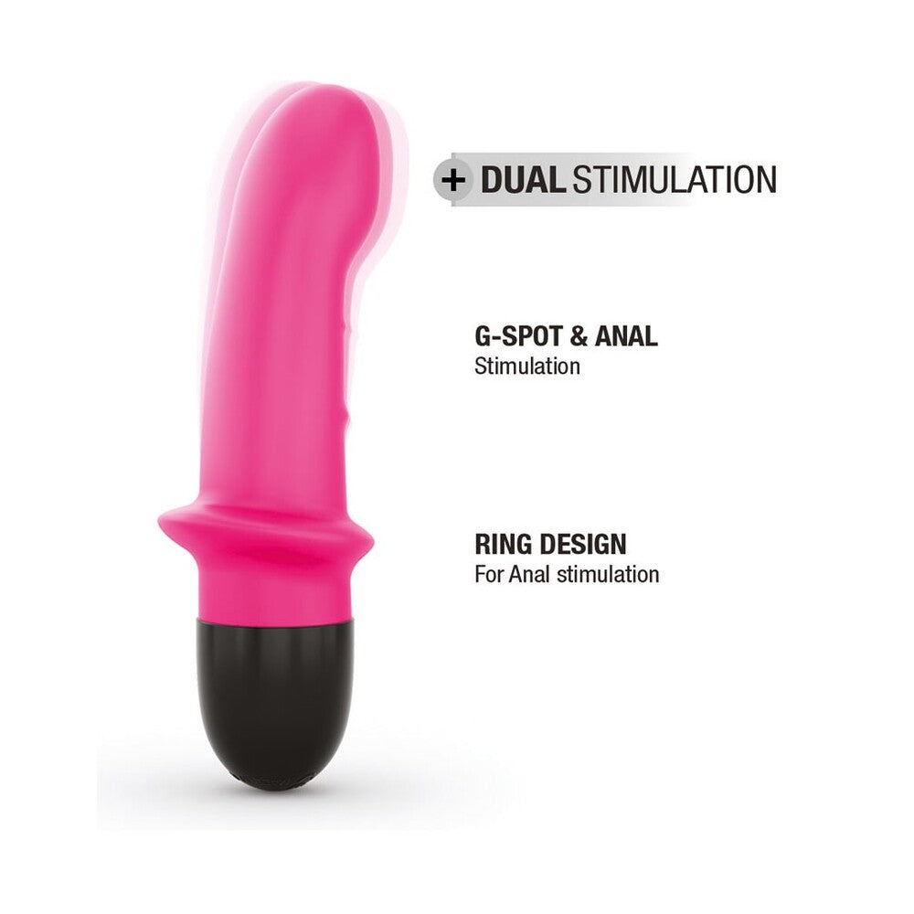 Dorcel Mini Lover 2 Rechargeable Vibrator Pink – Compact G-Spot & Prostate Stimulator with 10 Modes