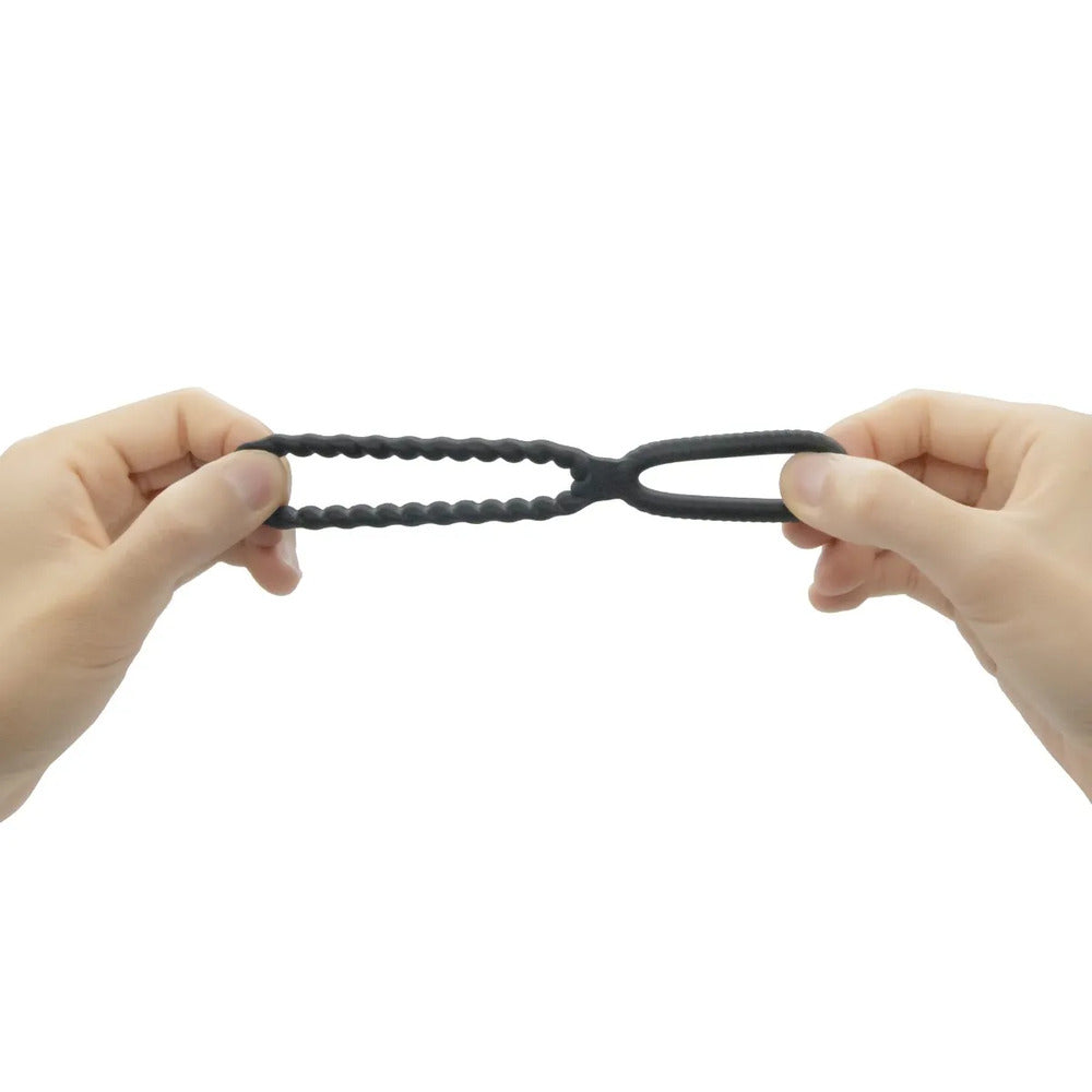 Dorcel Dual Cock Ring – Flexible Silicone Dual Stimulation Ring for Enhanced Performance