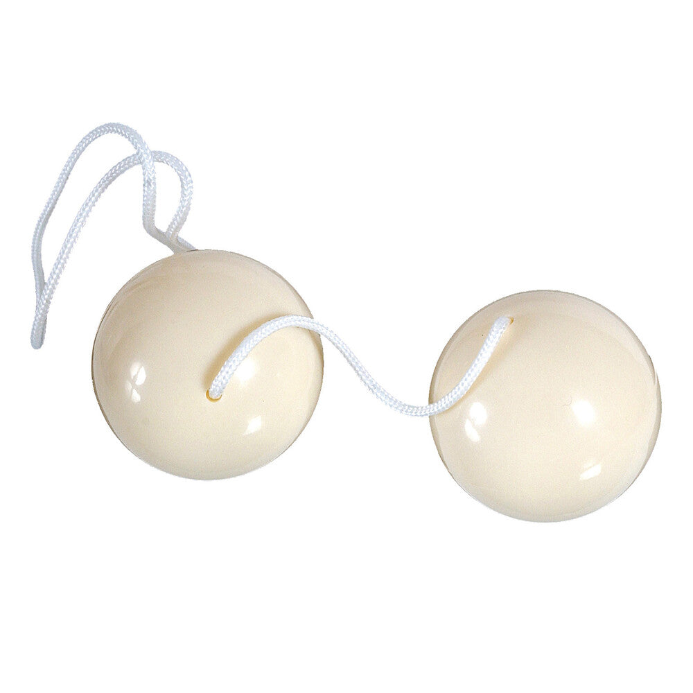 Duoballs White – Internal Massage Orgasm Balls