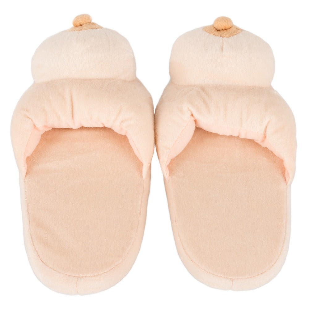 Warm and Comfy Boob Slippers – Fits Up to Shoe Size 44
