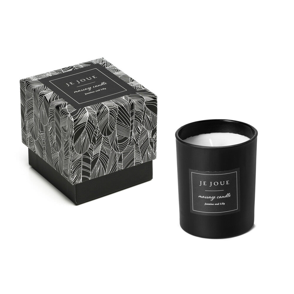 Je Joue Jasmine & Lily Luxury Massage Candle – Hydrating & Scented