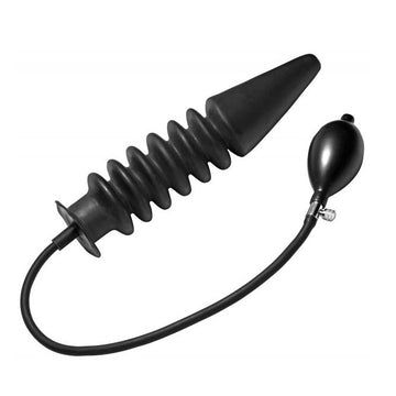 Master Series XL Inflatable Accordion Anal Plug – Adjustable Stretch & Fullness