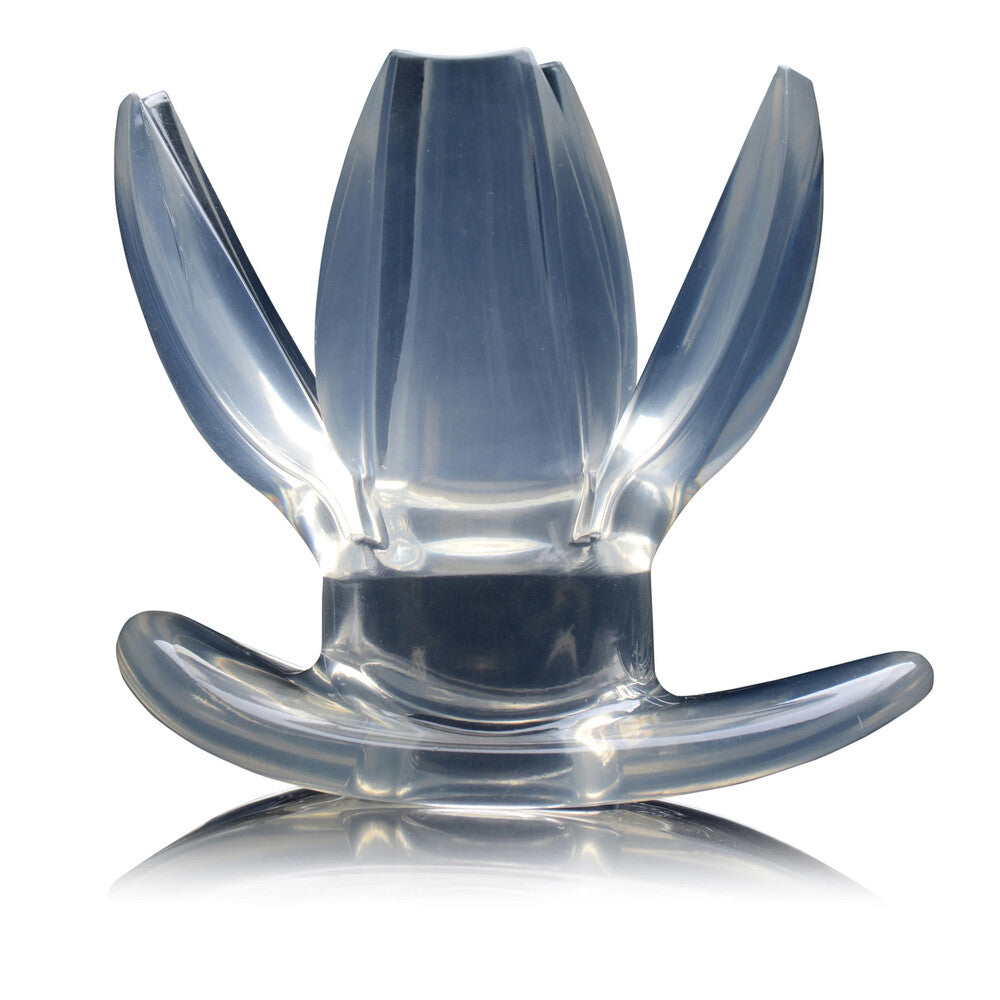 Master Series Clawed Expanding Silicone Anal Dilator – Adjustable Stretch