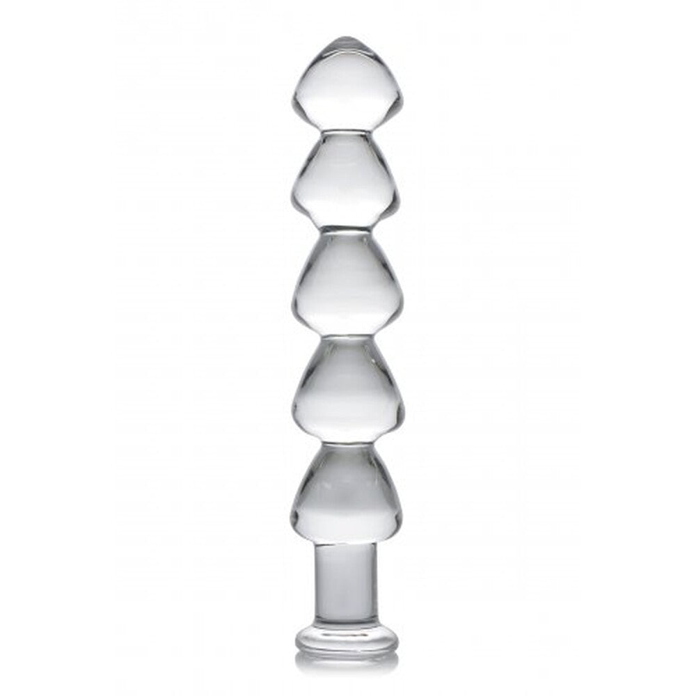 Drops Anal Links Glass Dildo – Shatter-Resistant Temperature Play