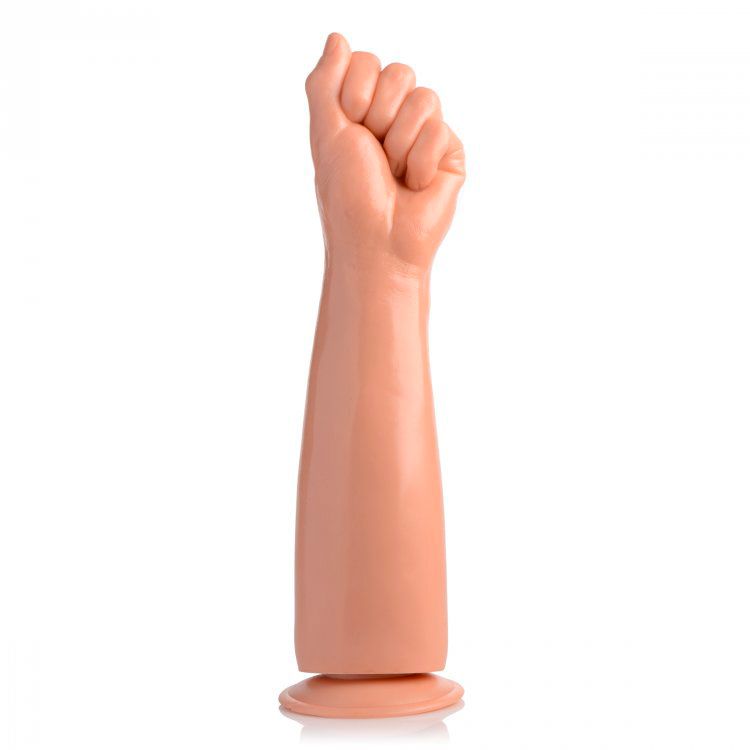 Master Series Realistic Clenched Fist & Forearm Dildo – Suction Cup Base