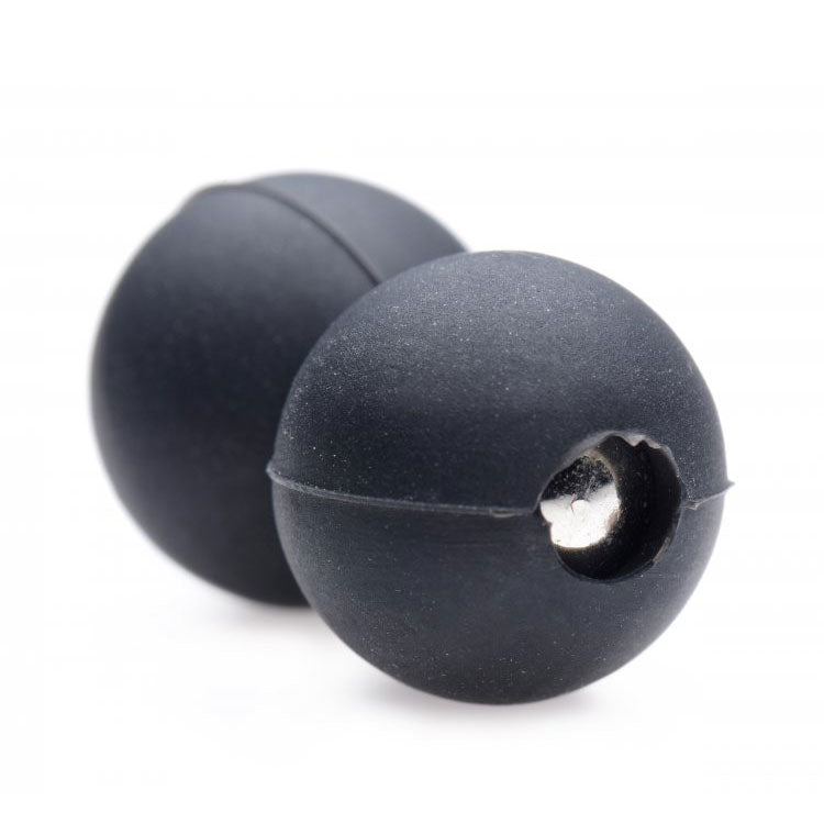 Sin Spheres Silicone Magnetic Balls – Intense Pinching Pleasure