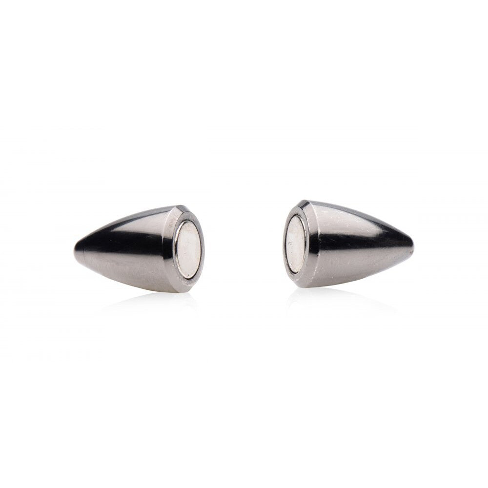 MagPoints Magnetic Nipple Clamps – Adjustable Gunmetal Finish