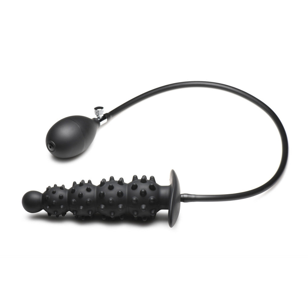 Inflatable Nubbed Anal Plug with Quick-Release Valve – Stretch & Stimulate