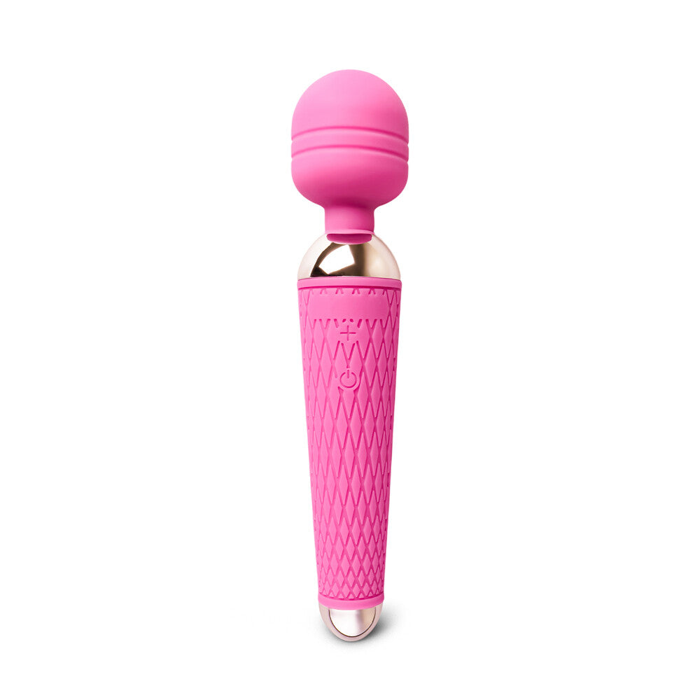 10-Speed Rechargeable Pink Magic Wand – Powerful Clitoral & Body Massager