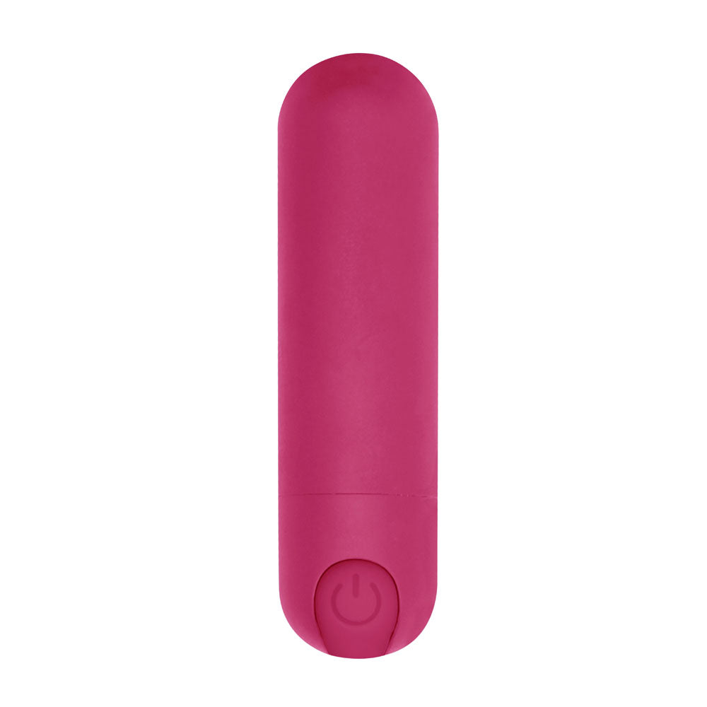 Pink 10-Speed Rechargeable Bullet Vibrator – Compact Clitoral Pleasure Toy