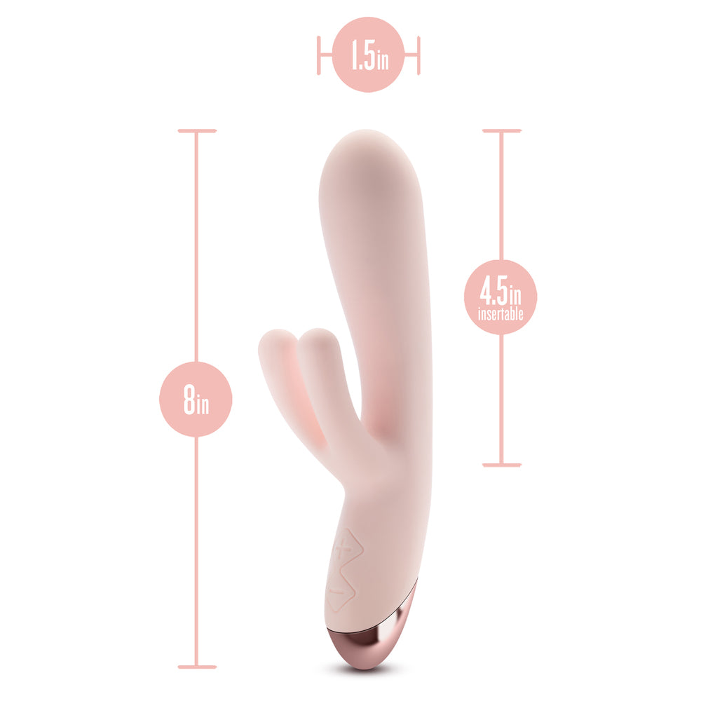 Blush Elora Pink Triple Stimulation Vibrator – Clitoral, G-Spot & Teaser