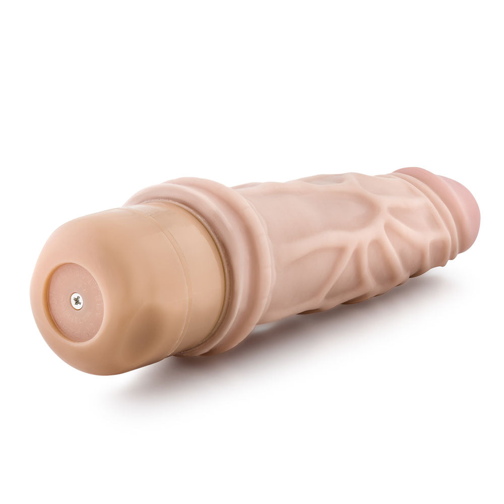 Dr Skin Cock Vibe 3 – 7.25" Vibrating Realistic Dildo – Flesh Pink