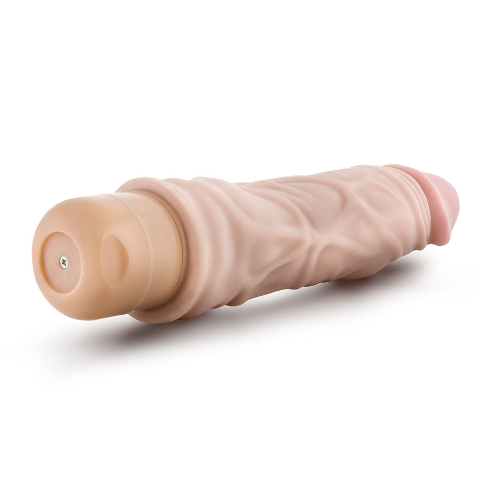 Dr Skin Cock Vibe 10 – 8.5" Vibrating Realistic Dildo – Flesh Pink