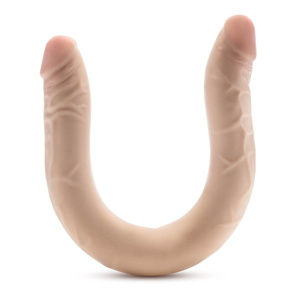Dr Skin Posable 16.5-Inch Double Dong – Flesh Pink