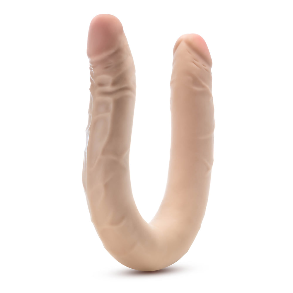 Dr Skin Posable 16.5-Inch Double Dong – Flesh Pink