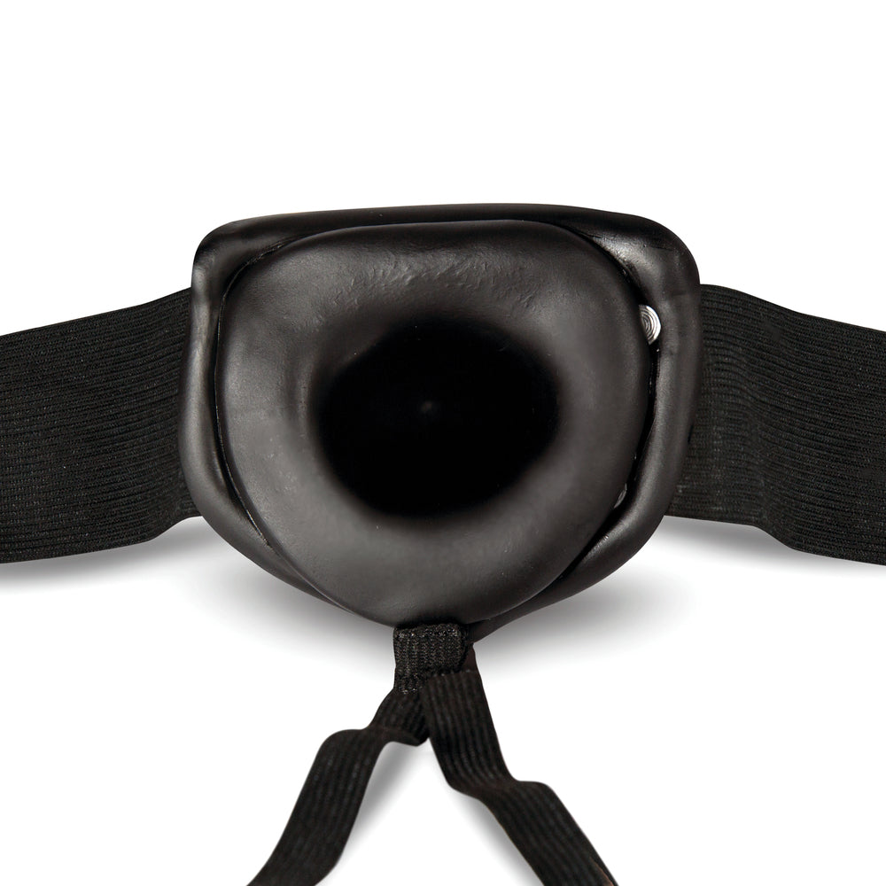 Dr Skin Hollow Strap-On 6-Inch Dildo – Black (Variant 1)