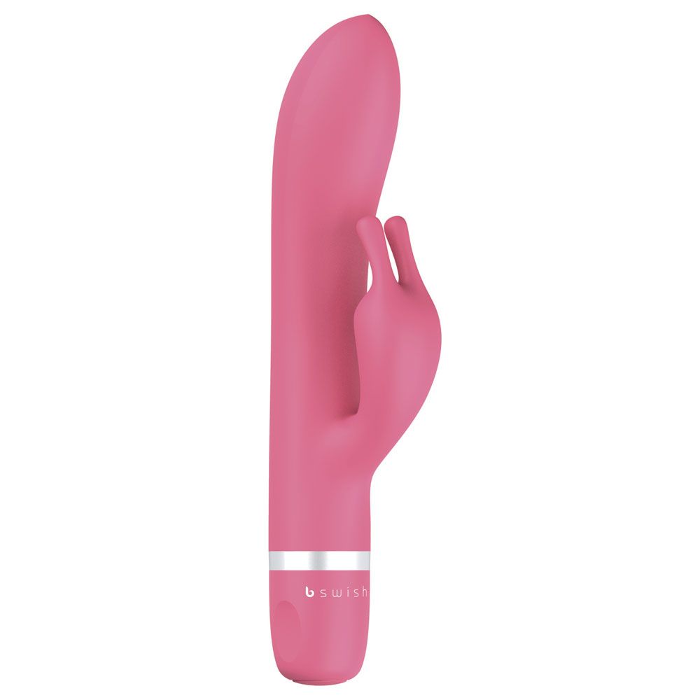 bswish Bwild Classic Pink Rabbit Vibrator – Dual Motors & Waterproof