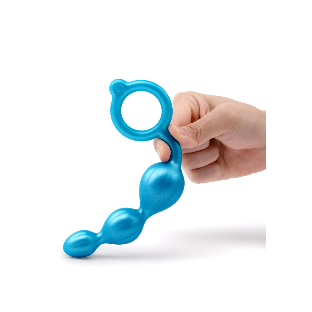 b-Vibe Beaded Butties Bundle – 3-Piece Graduated Silicone Anal Plug Set