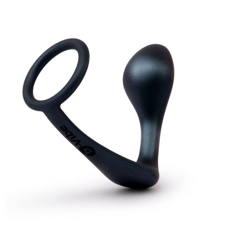 BVibe Ringer Silicone Cock Ring & Prostate Plug – Dual Pleasure Set