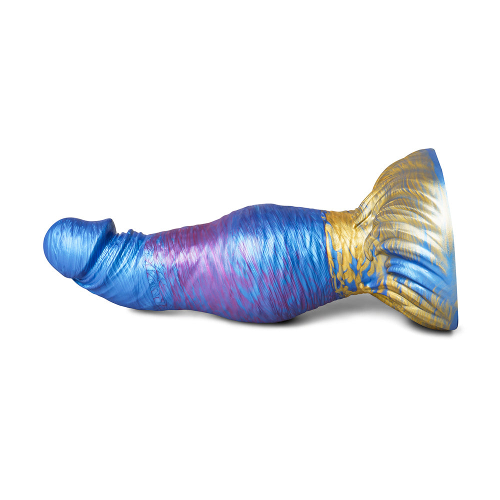 Alien Blue Silicone Dildo with Suction Cup – 8.3 Inches
