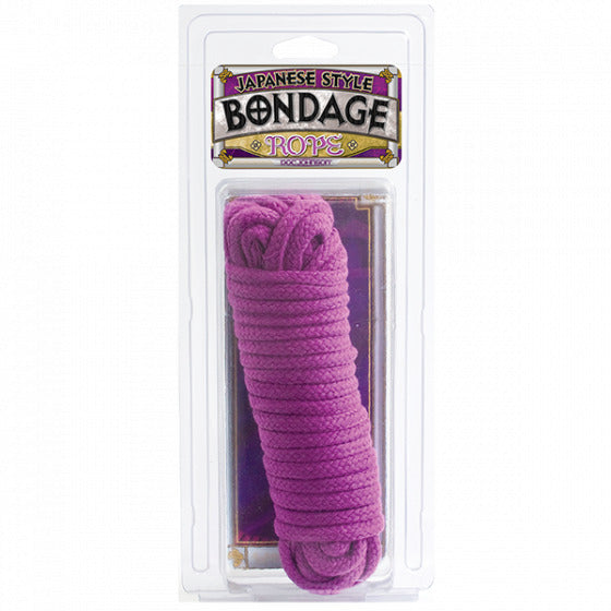 Japanese Style Soft Cotton Bondage Rope – 10 Meters Purple