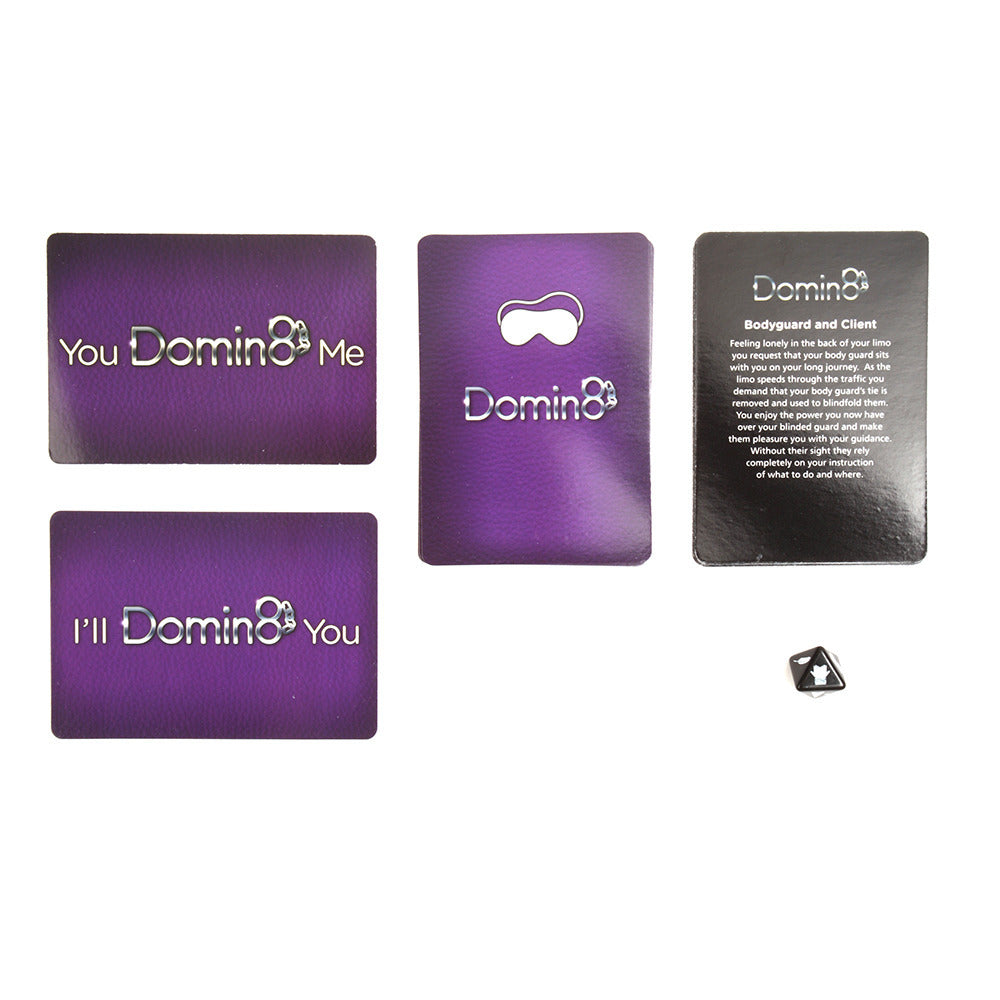 Domin8 Quickie Card Game – Erotic Roleplay and BDSM Scenarios