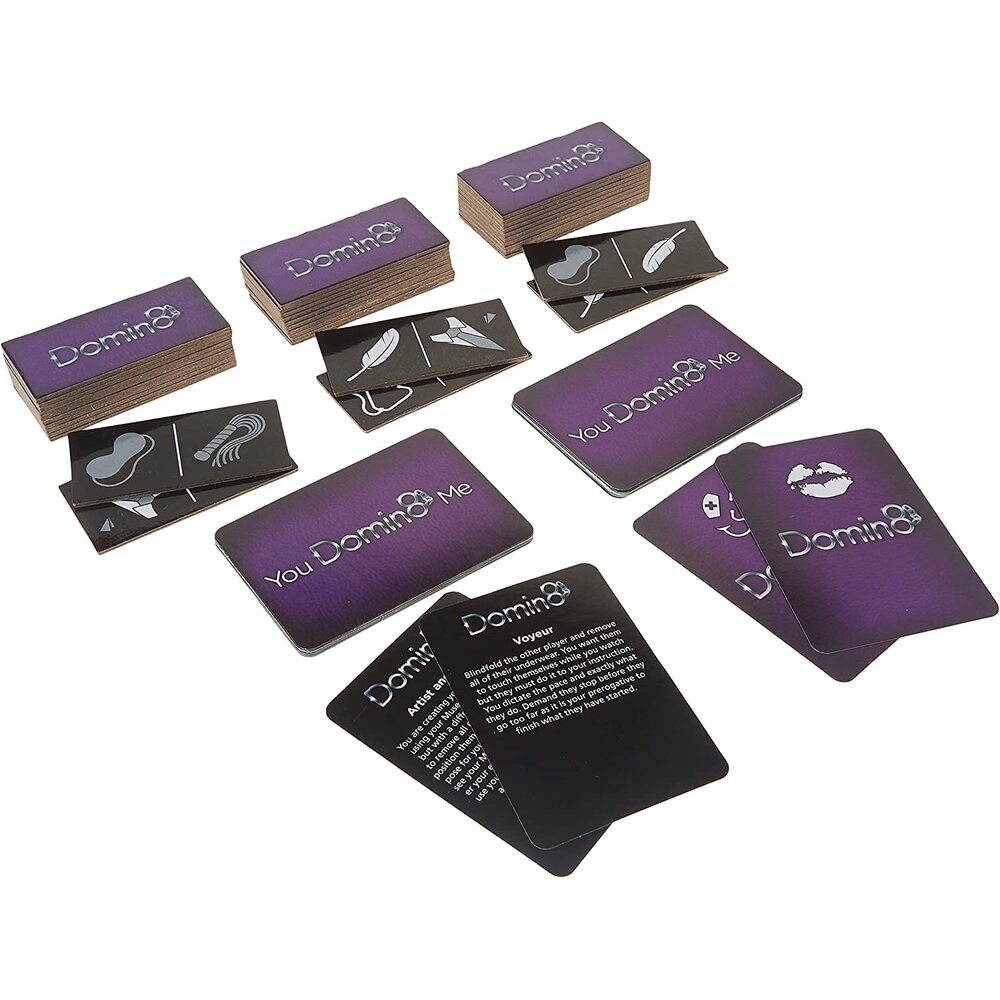 Domin8 Control Game – Erotic Couples Board Game for Intimate Fun