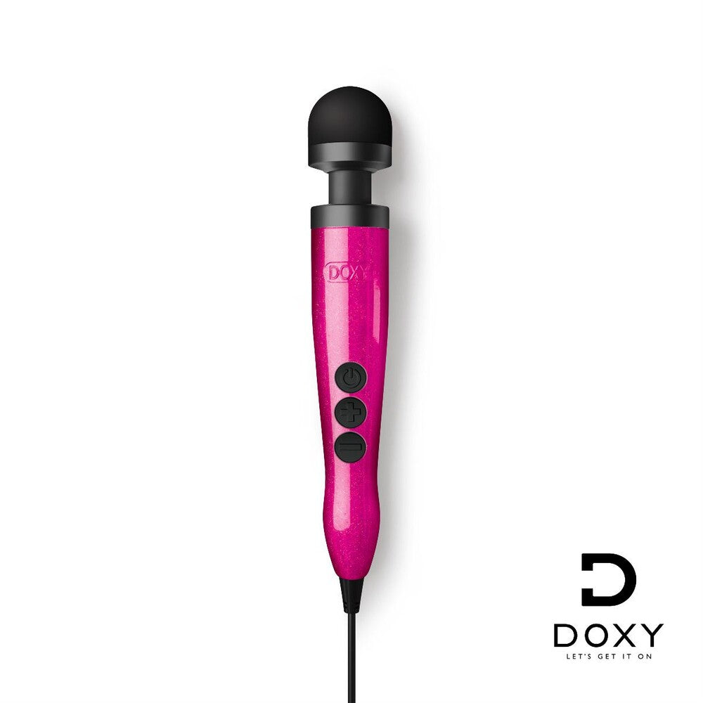 Doxy Die Cast 3 Wand Massager – Hot Pink Edition
