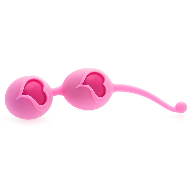 FeelzToys Desi Pink Love Balls – Medical-Grade Silicone Kegel Exercisers