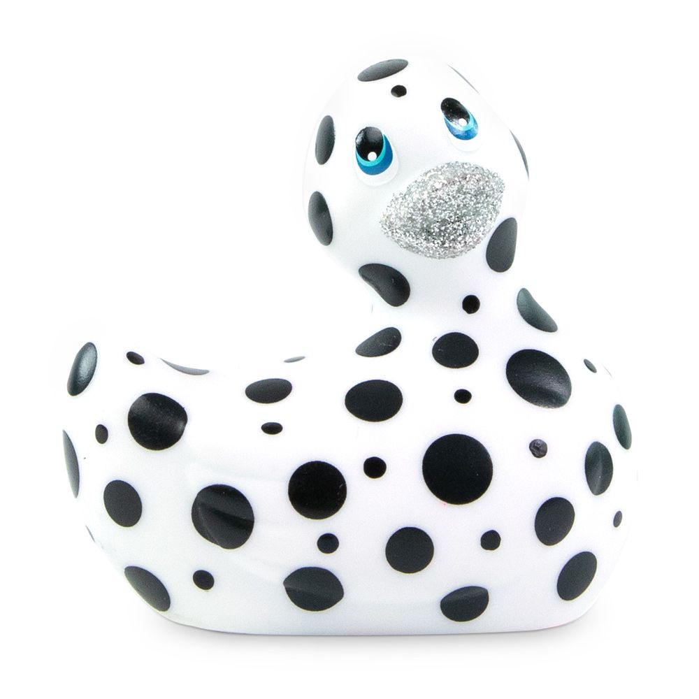 I Rub My Duckie Happiness White – Waterproof Vibrating Bath Toy with Glitter