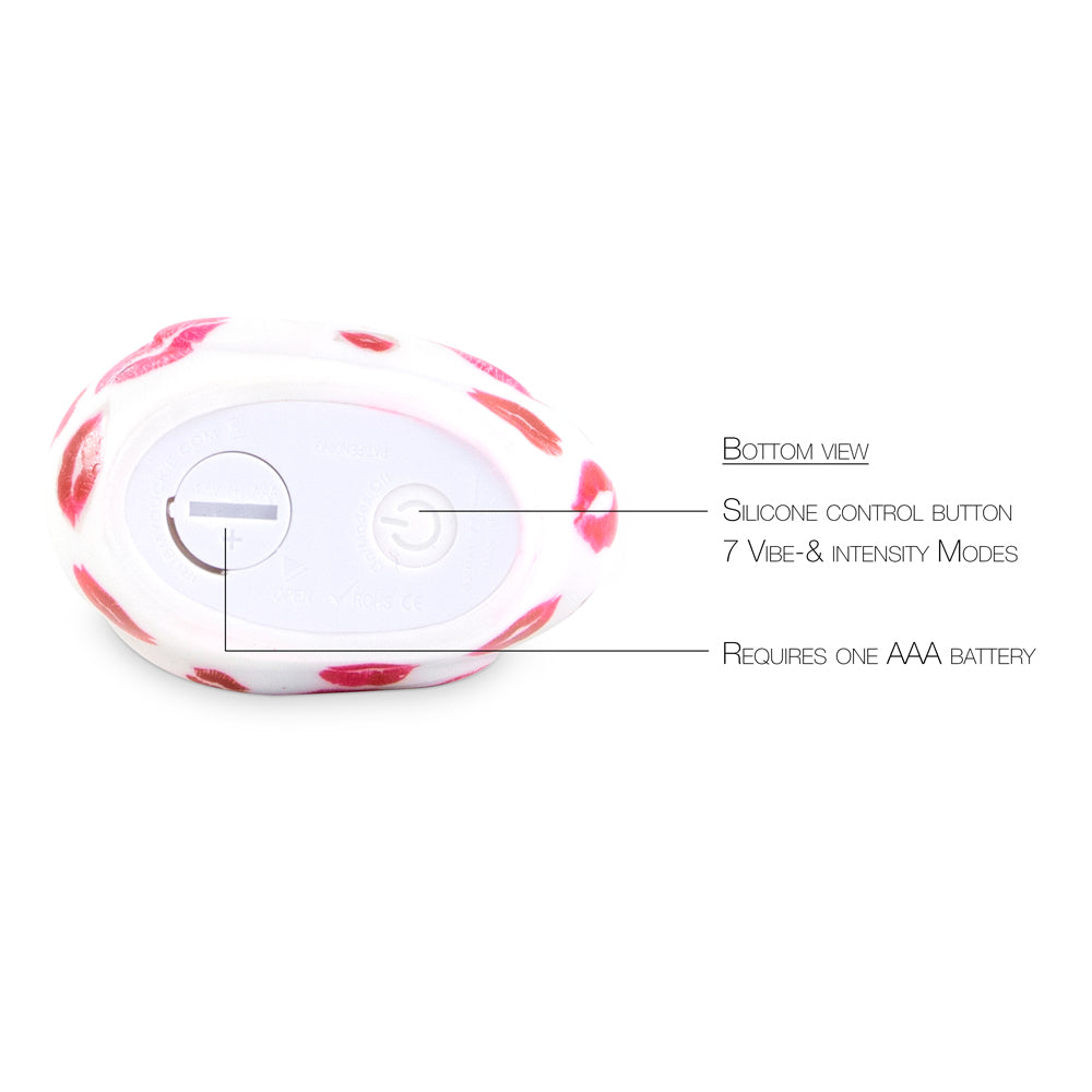 I Rub My Duckie Romance White & Pink – Waterproof Vibrating Bath Toy