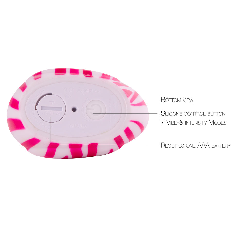 I Rub My Duckie Wild Tiger – Waterproof Vibrating Pink Bath Toy
