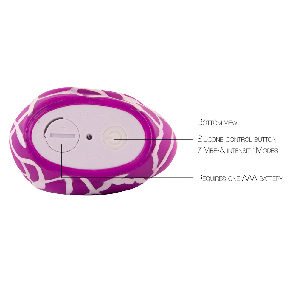 I Rub My Duckie Wild – Waterproof Vibrating Purple Bath Toy