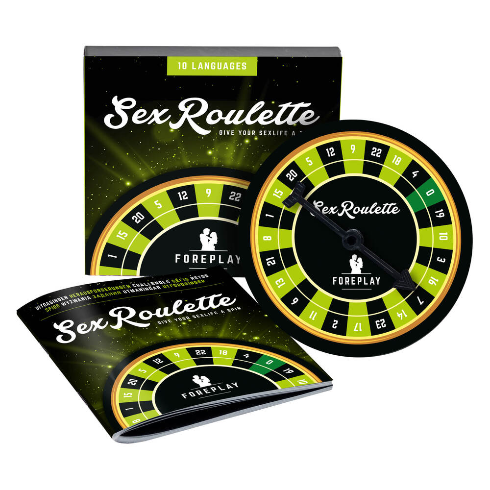 Foreplay Sex Roulette – Exciting Couples’ Intimacy Game with 24 Erotic Dares