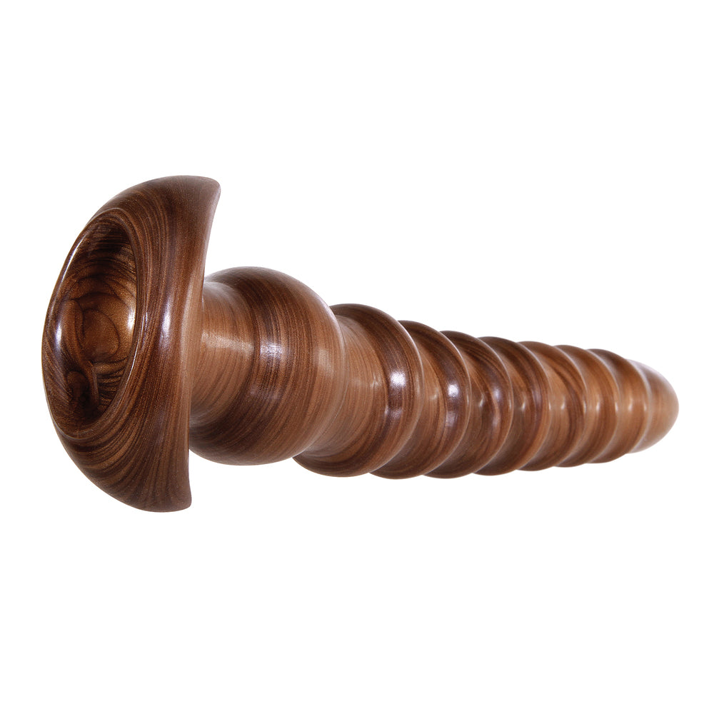 Twisted Love 3-Piece Gold Metallic Butt Plug Set – Firm, Flexible & Textured