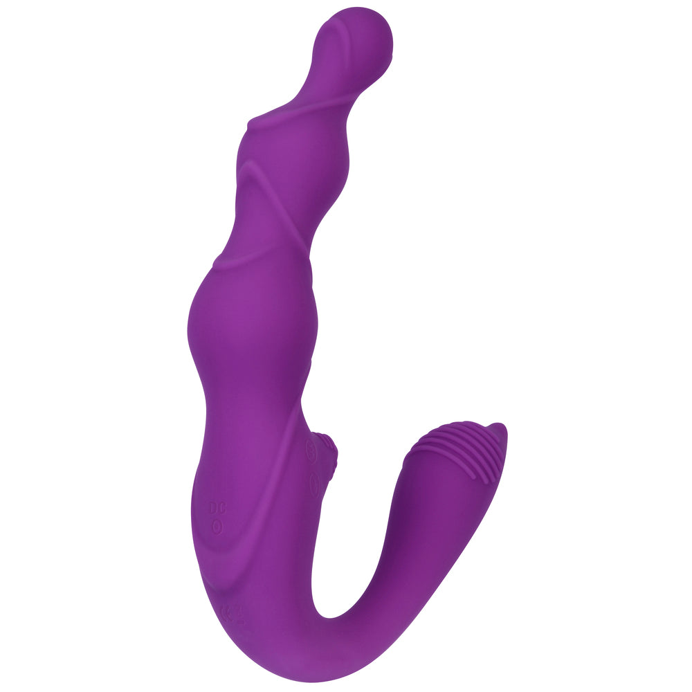 Evolved Come Together Strapless Strap-On Vibrator – Dual Motor, Hands-Free Pleasure